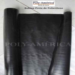 Bobina Preta Polyethileno 50x2,20m